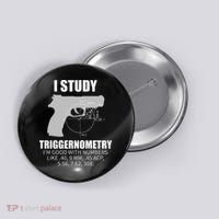 Triggernometry Gun Owner 2nd Amendment Rights Button thumb 0
