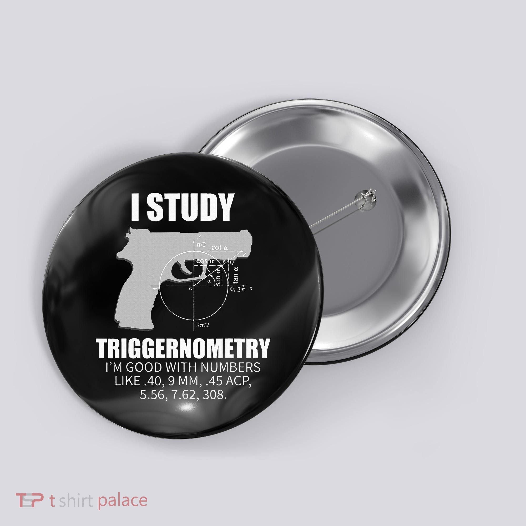 Triggernometry Gun Owner 2nd Amendment Rights Button