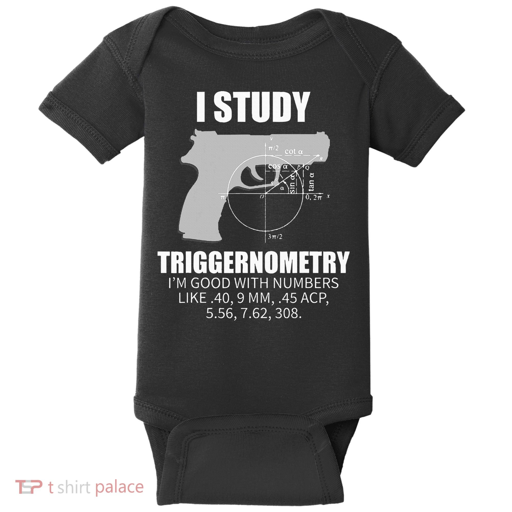 Triggernometry Gun Owner 2nd Amendment Rights Baby Bodysuit