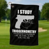 Triggernometry Gun Owner 2nd Amendment Rights Golf Towel thumb 1