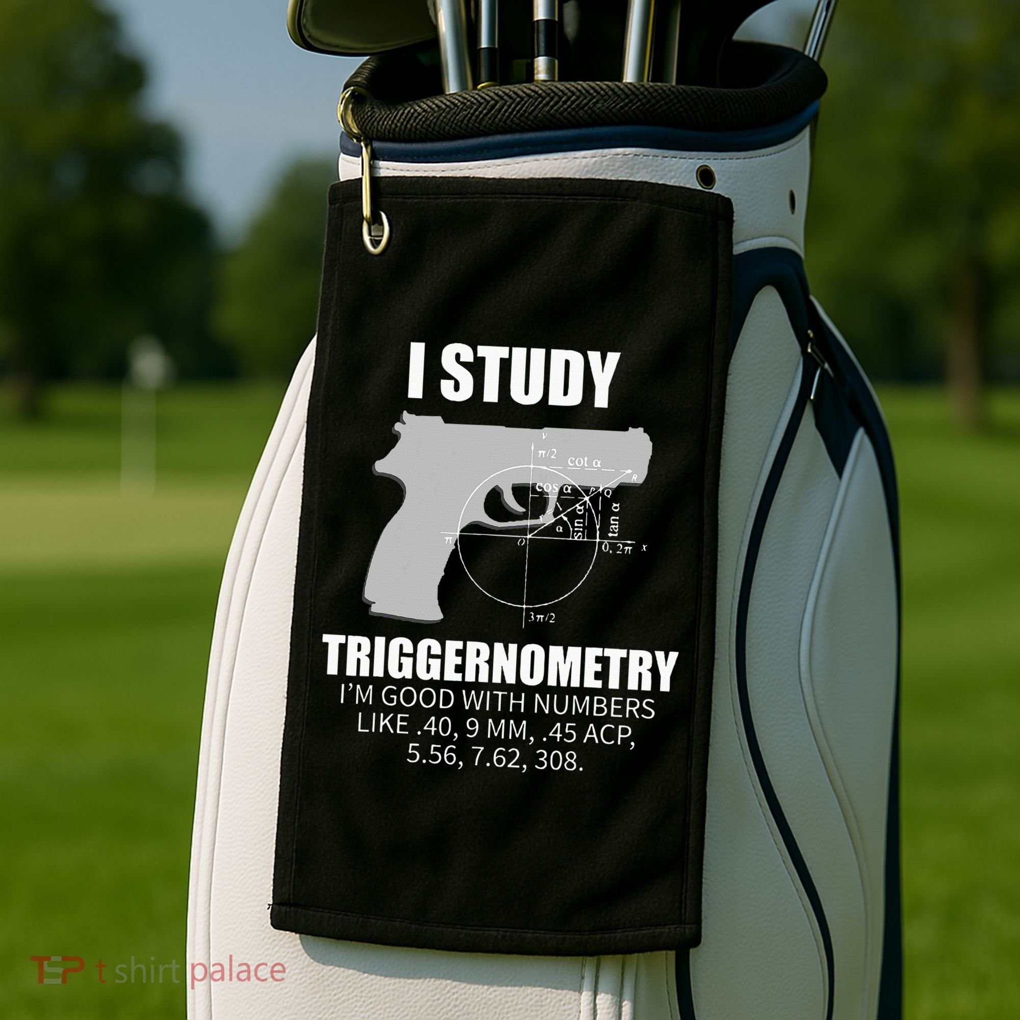 Triggernometry Gun Owner 2nd Amendment Rights Golf Towel