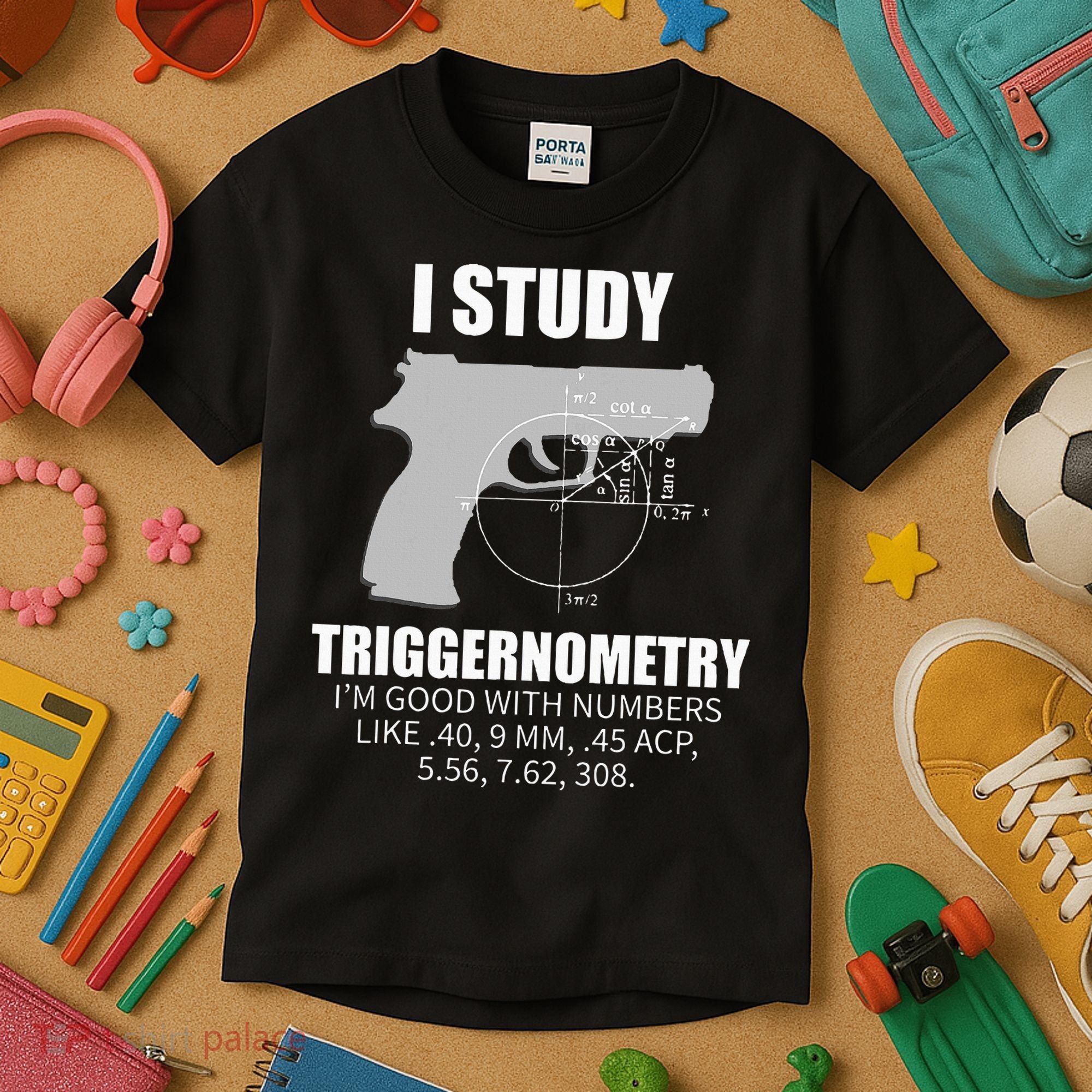 Triggernometry Gun Owner 2nd Amendment Rights Kids T-Shirt