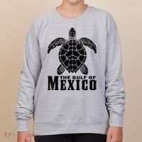 The Gulf Of Mexico Sea Turtle Beach Women's Sweatshirt thumb 0