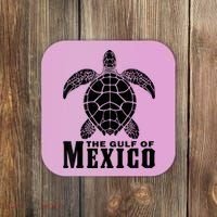 The Gulf Of Mexico Sea Turtle Beach Coaster thumb 0