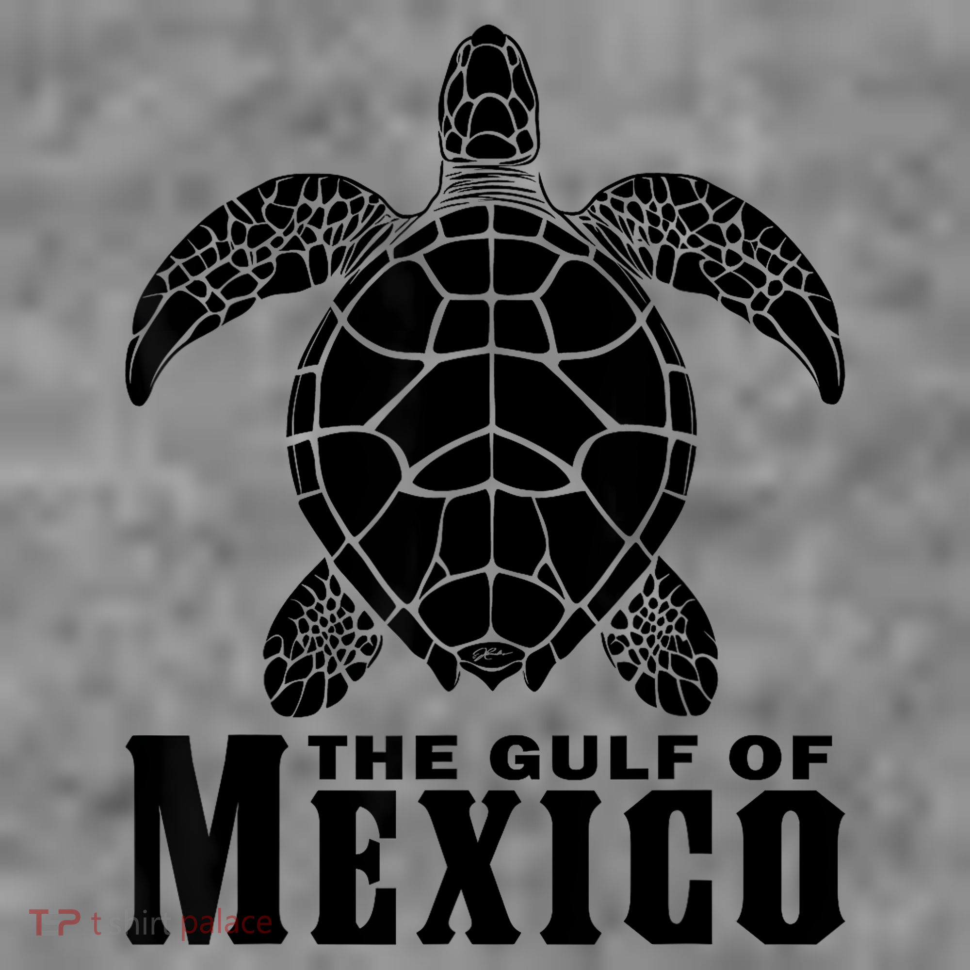 The Gulf Of Mexico Sea Turtle Beach Toddler Hoodie