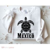 The Gulf Of Mexico Sea Turtle Beach Sweatshirt thumb 2