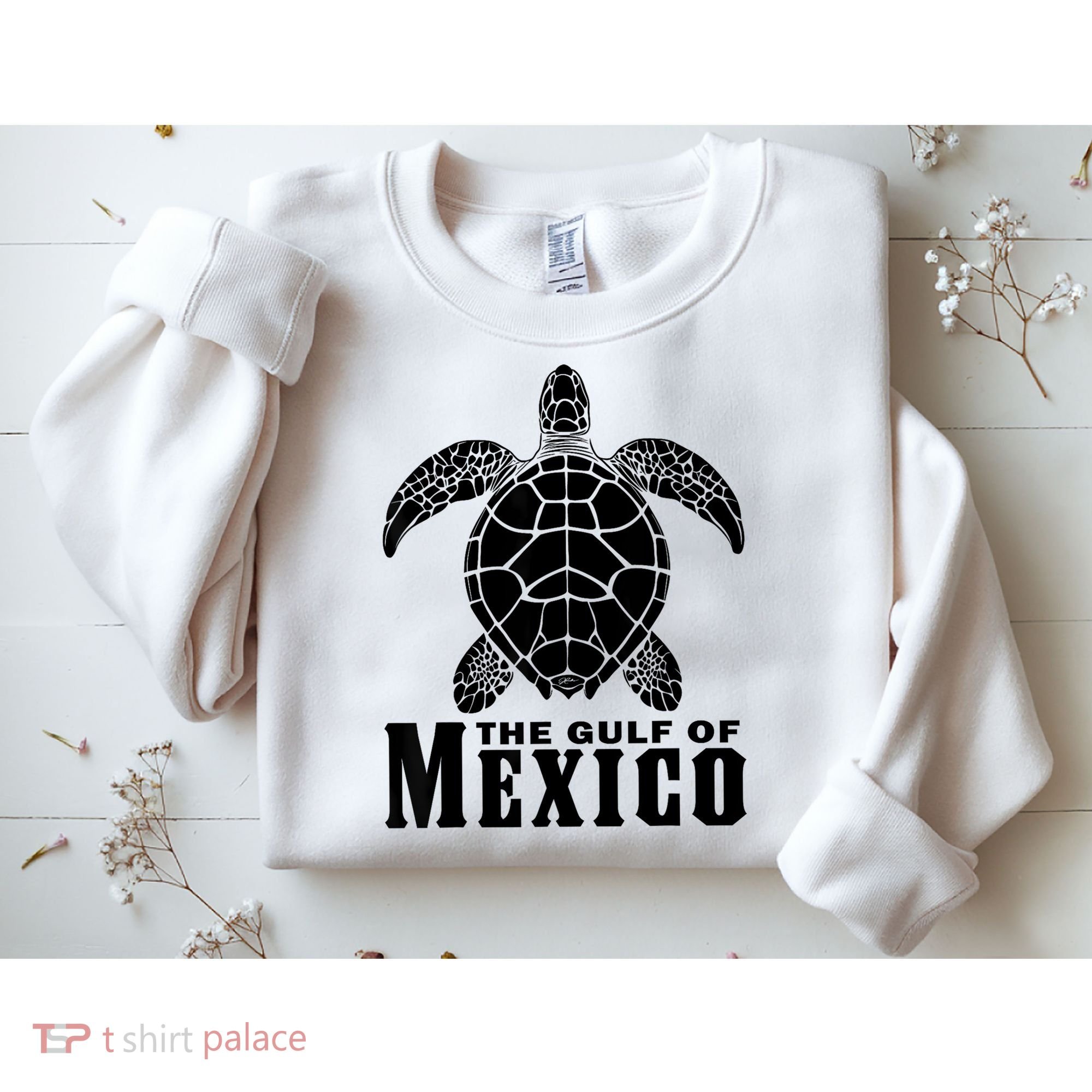 The Gulf Of Mexico Sea Turtle Beach Sweatshirt