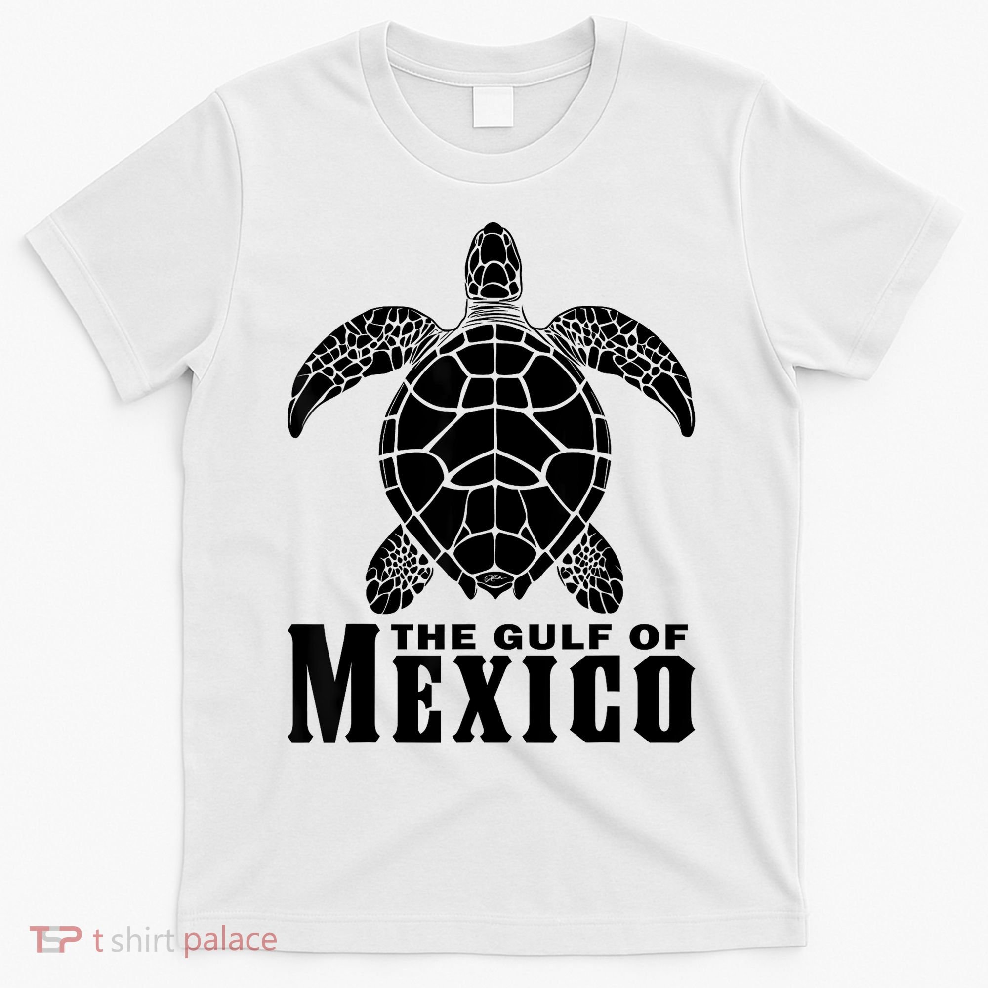 The Gulf Of Mexico Sea Turtle Beach T-Shirt