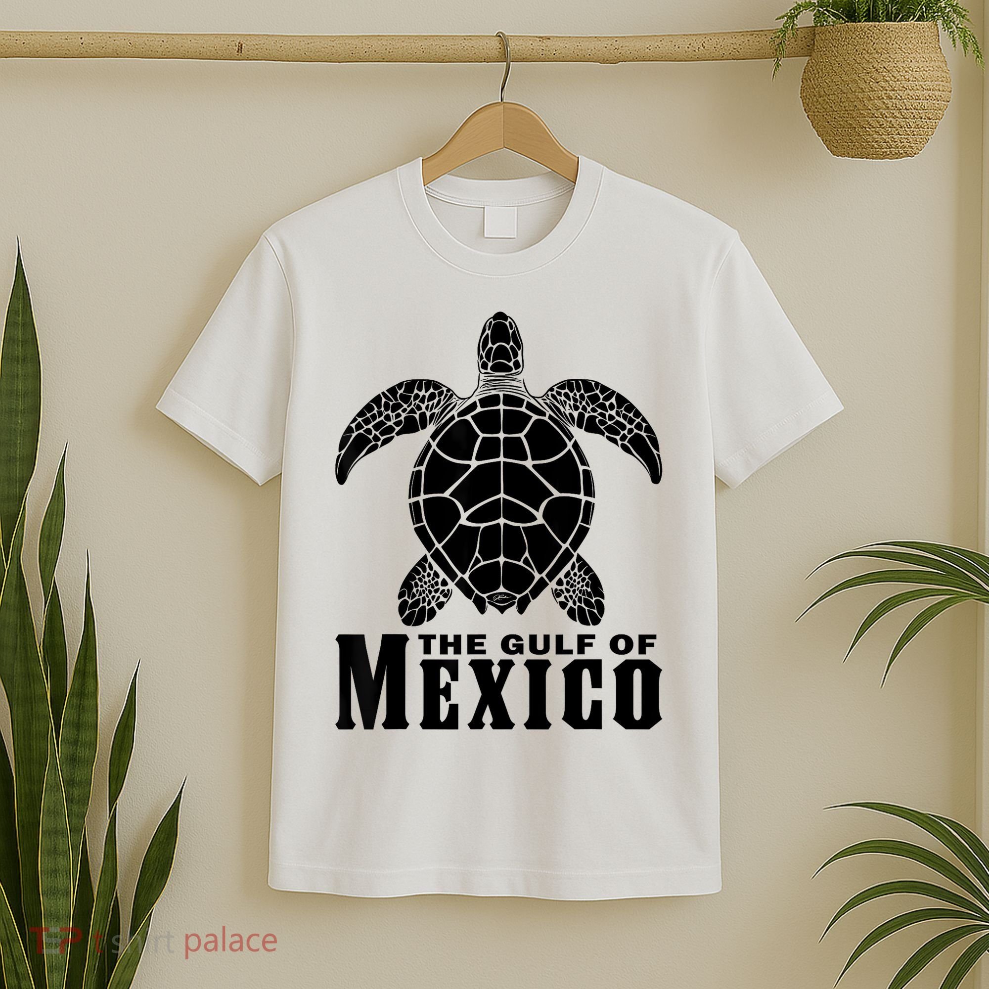 The Gulf Of Mexico Sea Turtle Beach T-Shirt