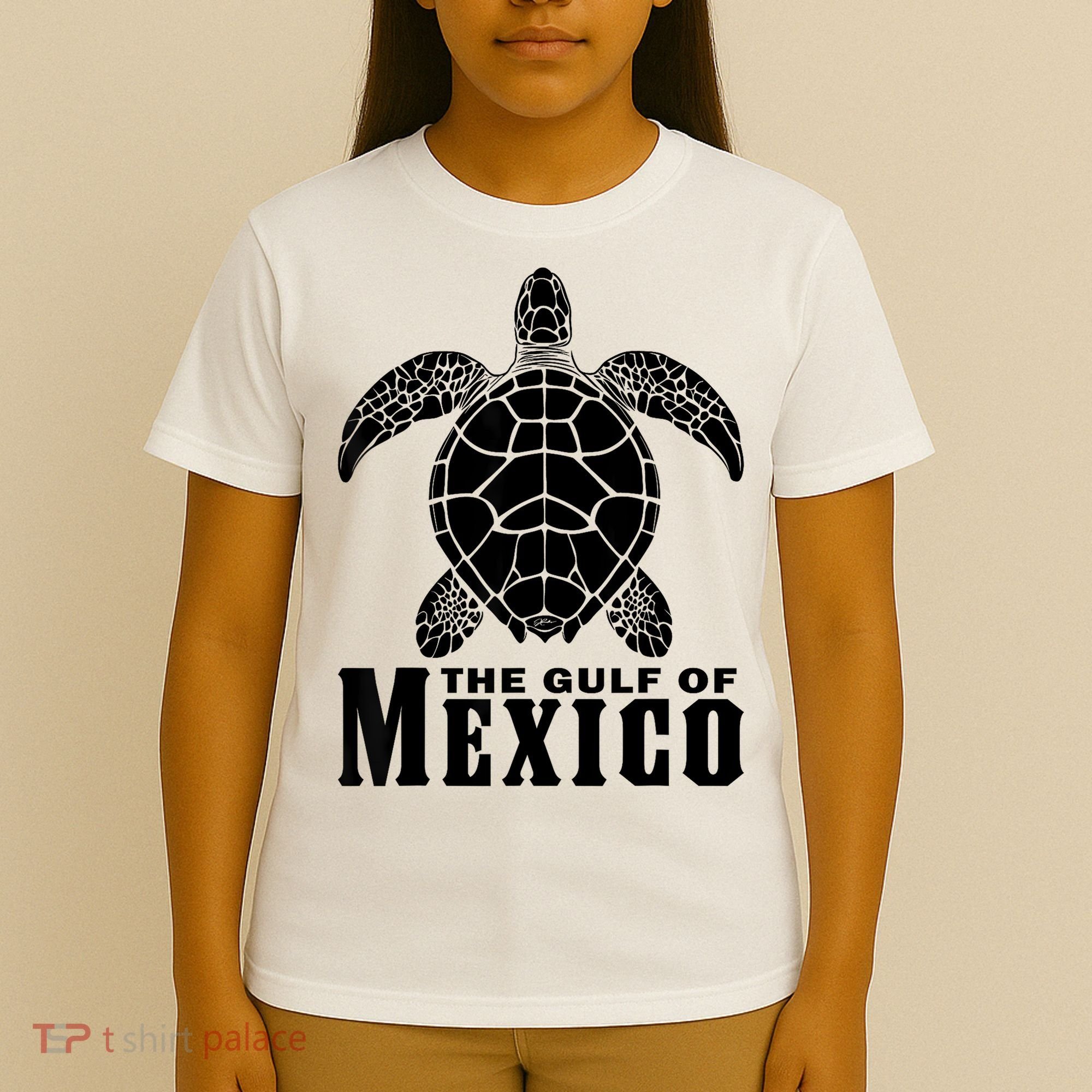 The Gulf Of Mexico Sea Turtle Beach T-Shirt