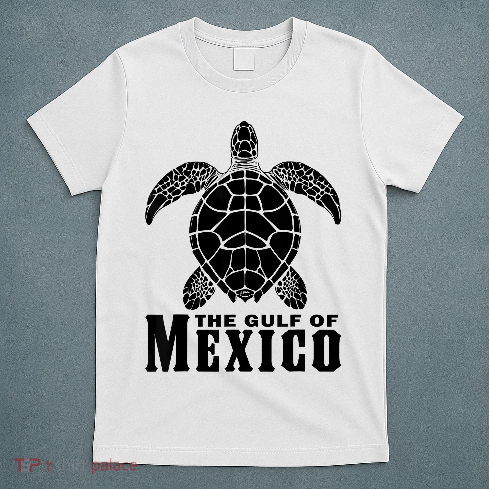 The Gulf Of Mexico Sea Turtle Beach T-Shirt