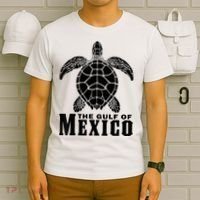 The Gulf Of Mexico Sea Turtle Beach T-Shirt thumb 6