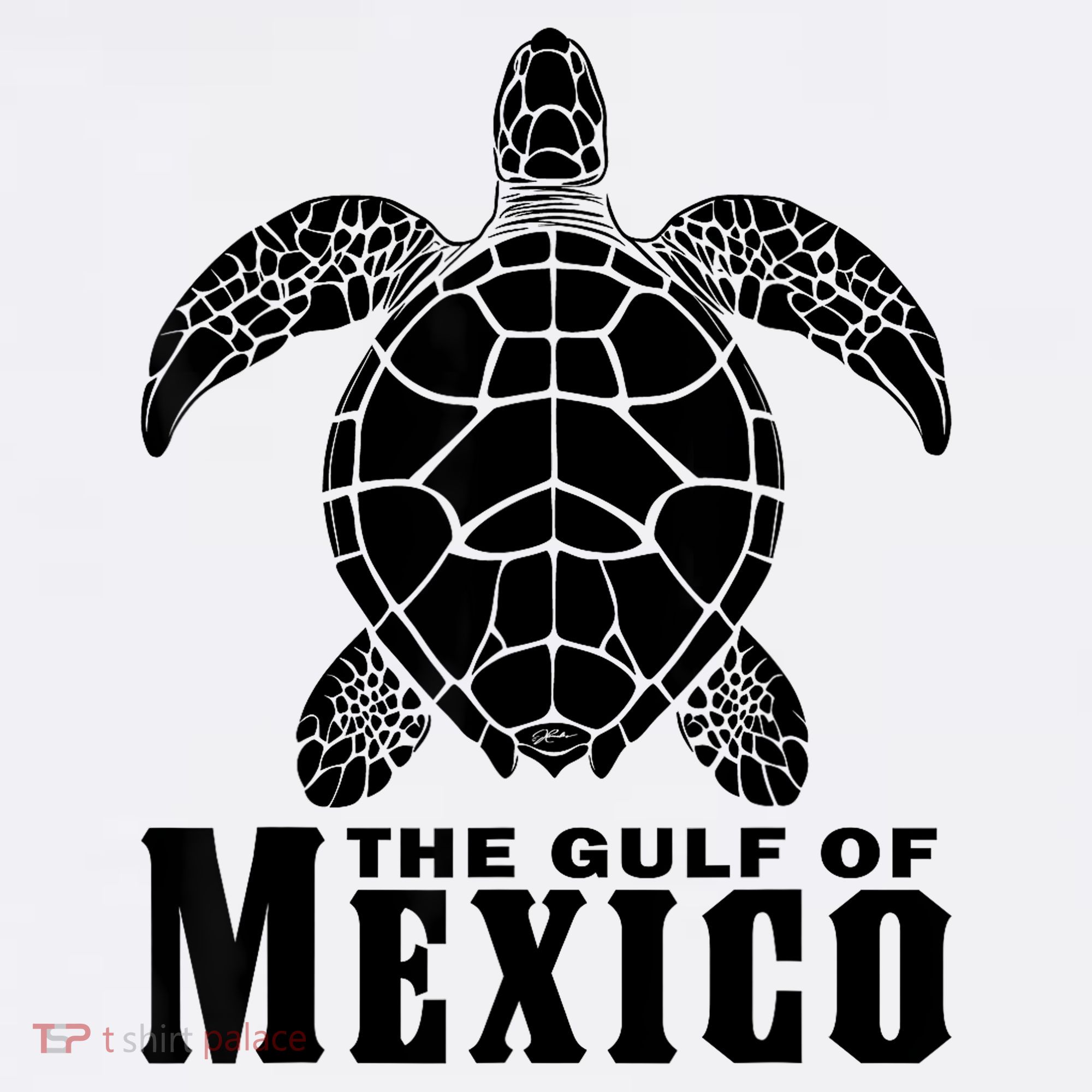 The Gulf Of Mexico Sea Turtle Beach Women's Tank Top