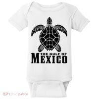 The Gulf Of Mexico Sea Turtle Beach Baby Bodysuit thumb 0