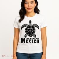 The Gulf Of Mexico Sea Turtle Beach Women's T-Shirt thumb 4