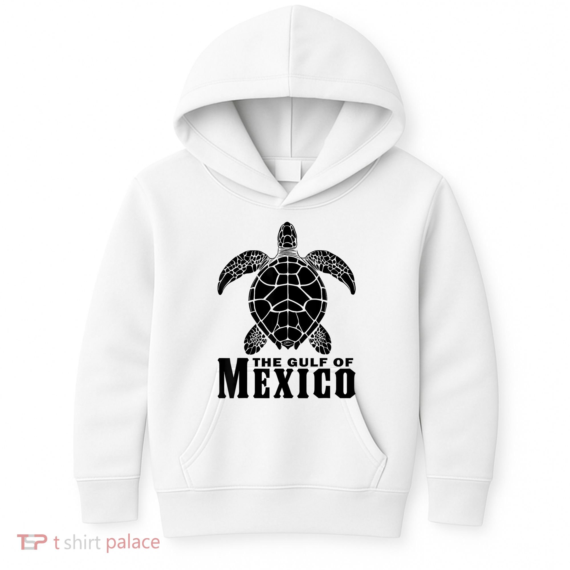 The Gulf Of Mexico Sea Turtle Beach Kids Hoodie
