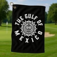 The Gulf Of Mexico Golf Towel thumb 1