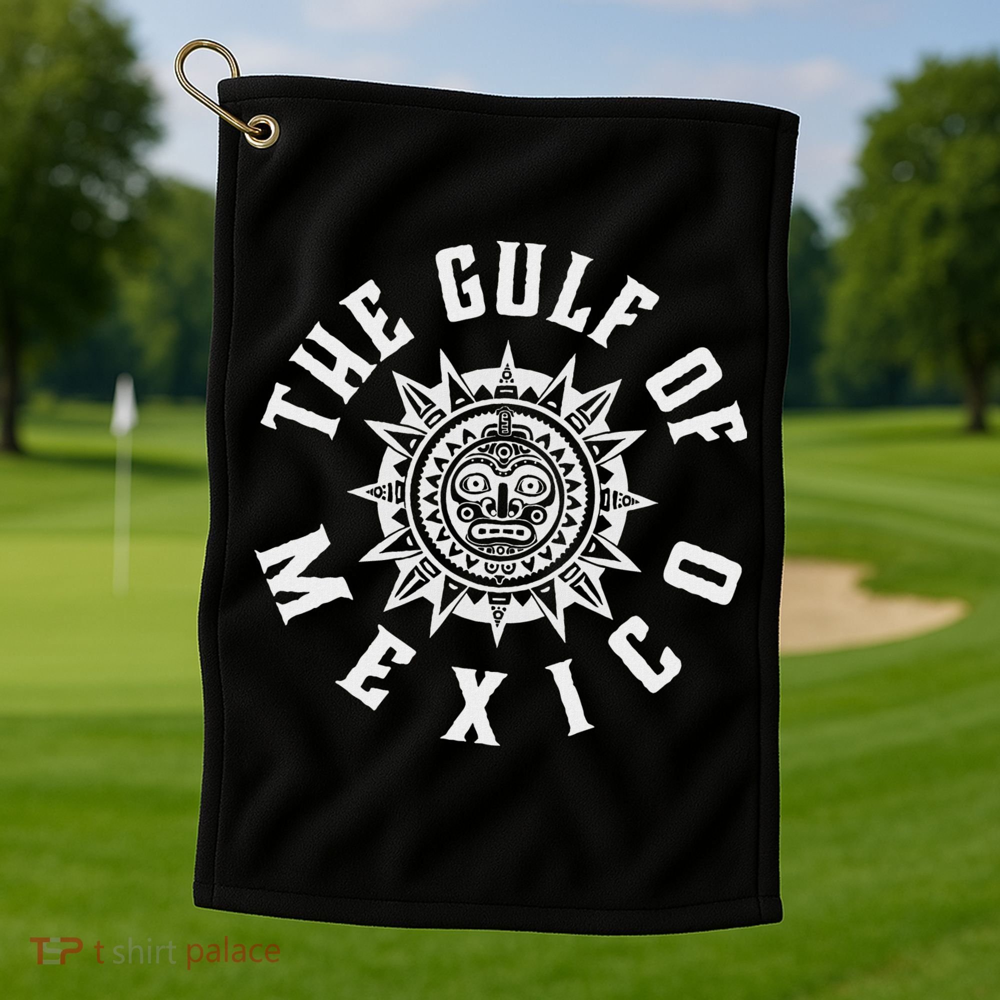 The Gulf Of Mexico Golf Towel