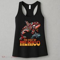 The Gulf Of Mexico EDM Music Rave Aztec Sea Turtle Graphic Women's Tank Top thumb 3