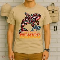 The Gulf Of Mexico EDM Music Rave Aztec Sea Turtle Graphic T-Shirt thumb 6