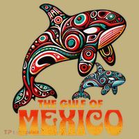 The Gulf Of Mexico EDM Music Rave Aztec Sea Turtle Graphic T-Shirt thumb 7