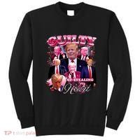 Trump Guilty Of Stealing My Heart Funny Donald Trump Lover Sweatshirt thumb 0