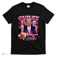 Trump Guilty Of Stealing My Heart Funny Donald Trump Lover T-Shirt thumb 0