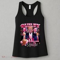 Trump Guilty Of Stealing My Heart Funny Donald Trump Lover Women's Tank Top thumb 3