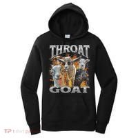 Throat Goat Offensive Adult Humor Bootleg Women's Hoodie thumb 0