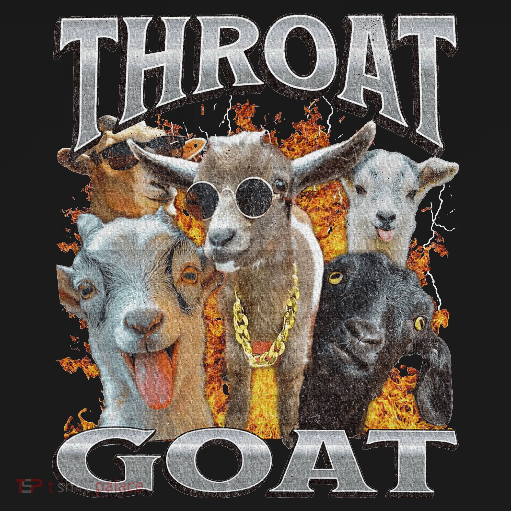 Throat Goat Offensive Adult Humor Bootleg Women's Hoodie