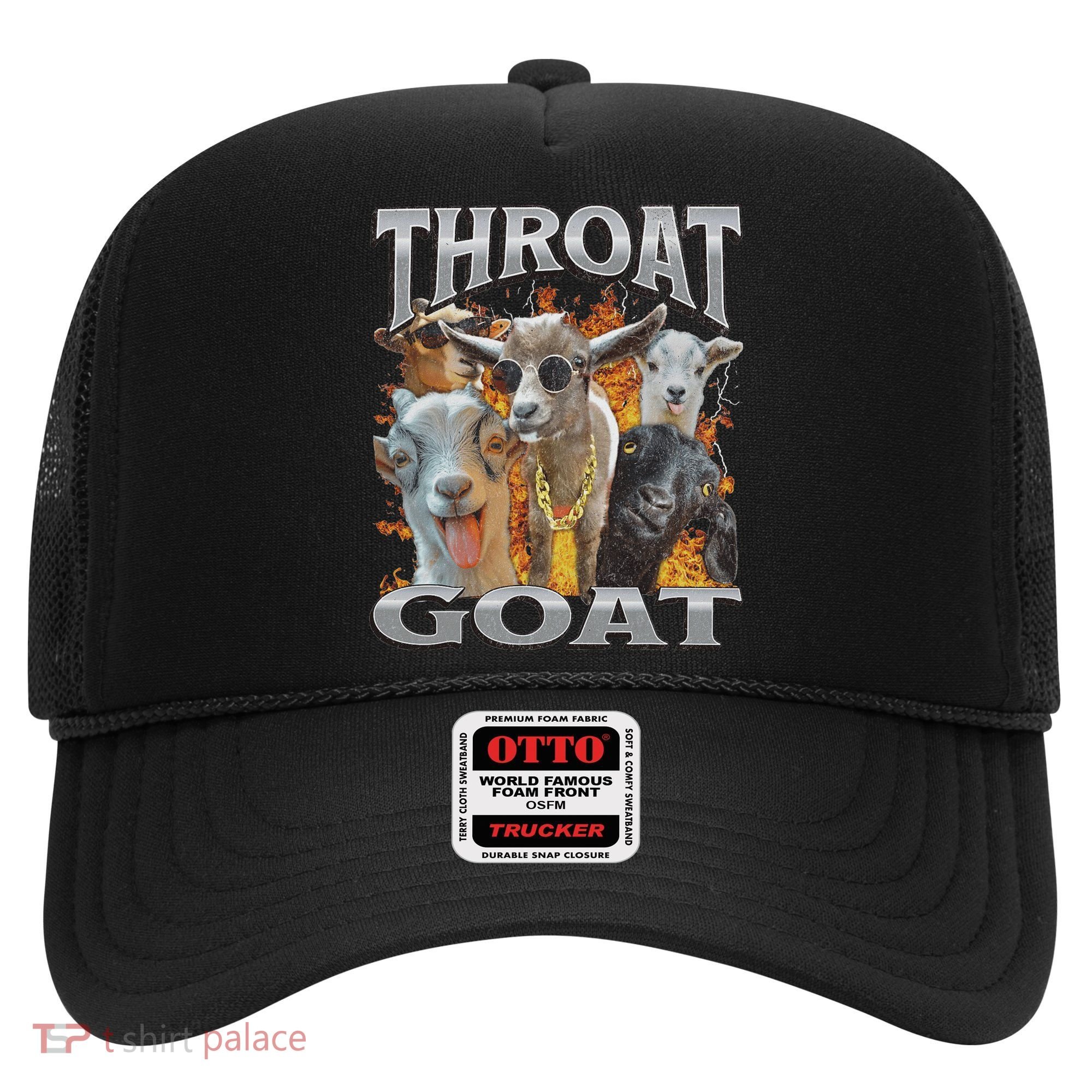 Throat Goat Offensive Adult Humor Bootleg Hat