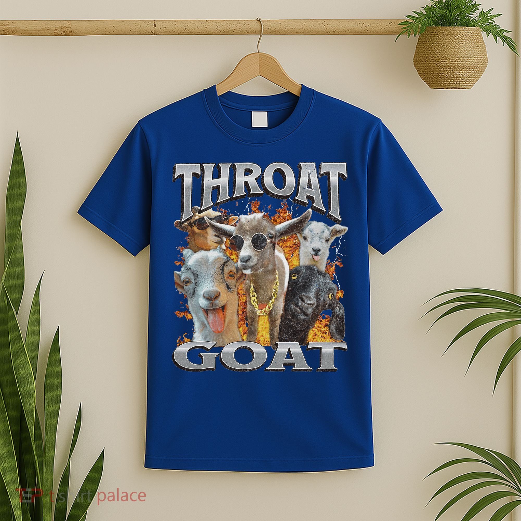 Throat Goat Offensive Adult Humor Bootleg T-Shirt
