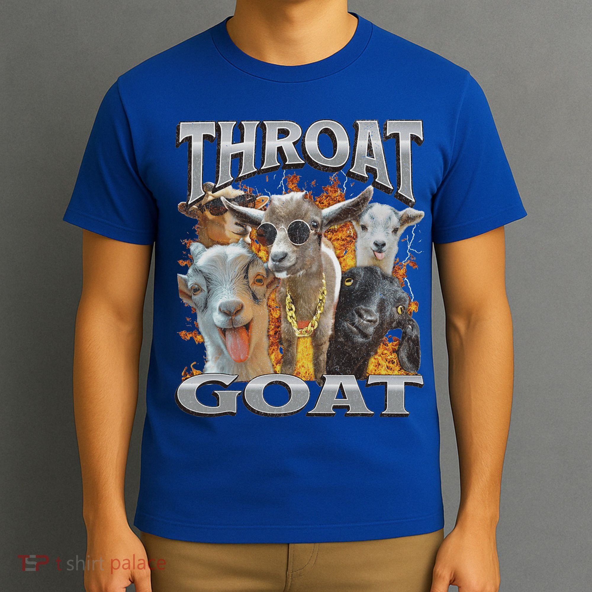 Throat Goat Offensive Adult Humor Bootleg T-Shirt
