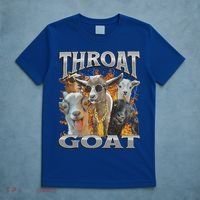 Throat Goat Offensive Adult Humor Bootleg T-Shirt thumb 5