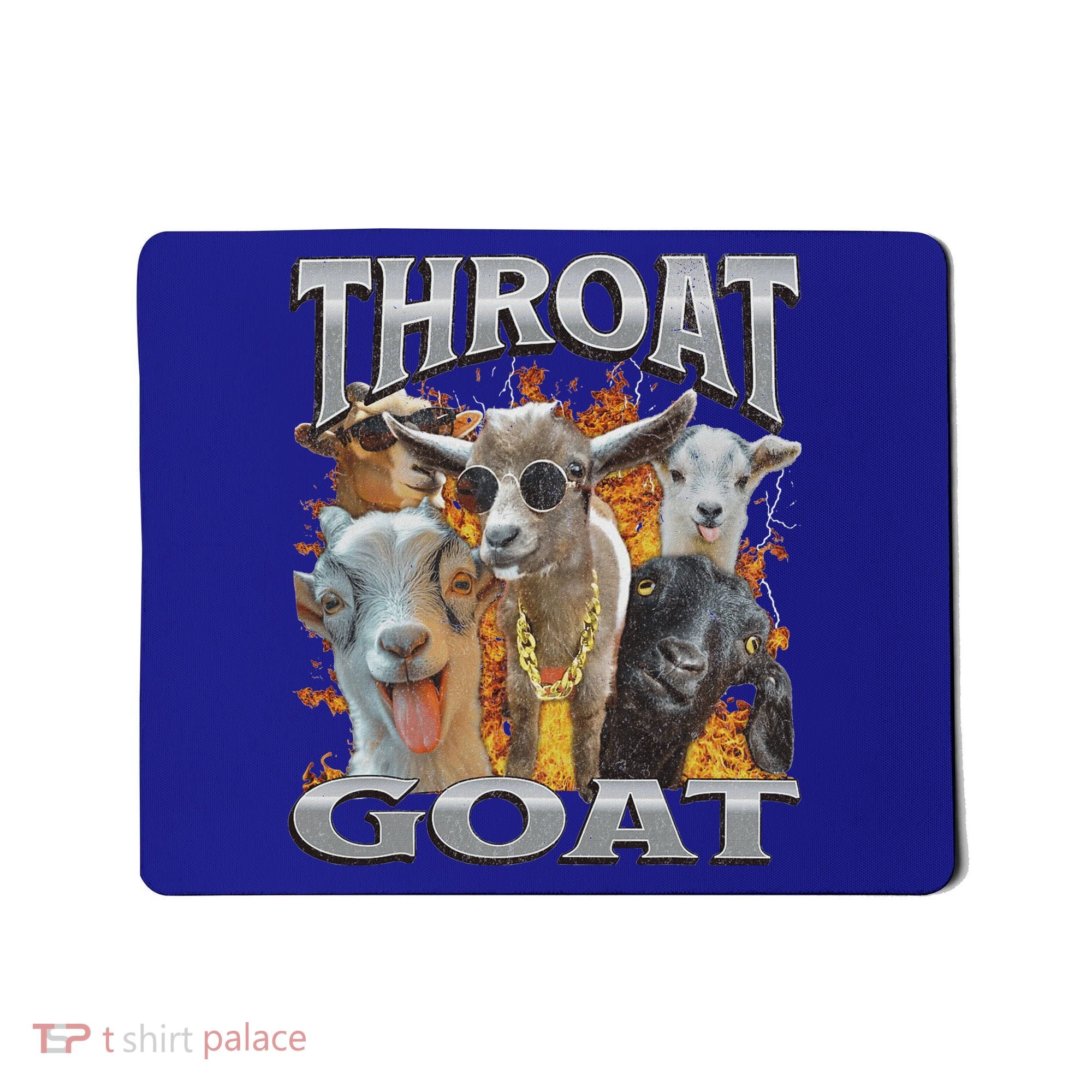 Throat Goat Offensive Adult Humor Bootleg Mousepad