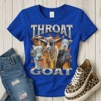 Throat Goat Offensive Adult Humor Bootleg Women's T-Shirt thumb 3