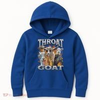Throat Goat Offensive Adult Humor Bootleg Kids Hoodie thumb 0