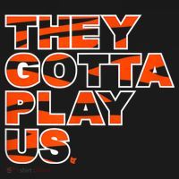 They Gotta Play Us Cincinnati Football Women's Hoodie thumb 2
