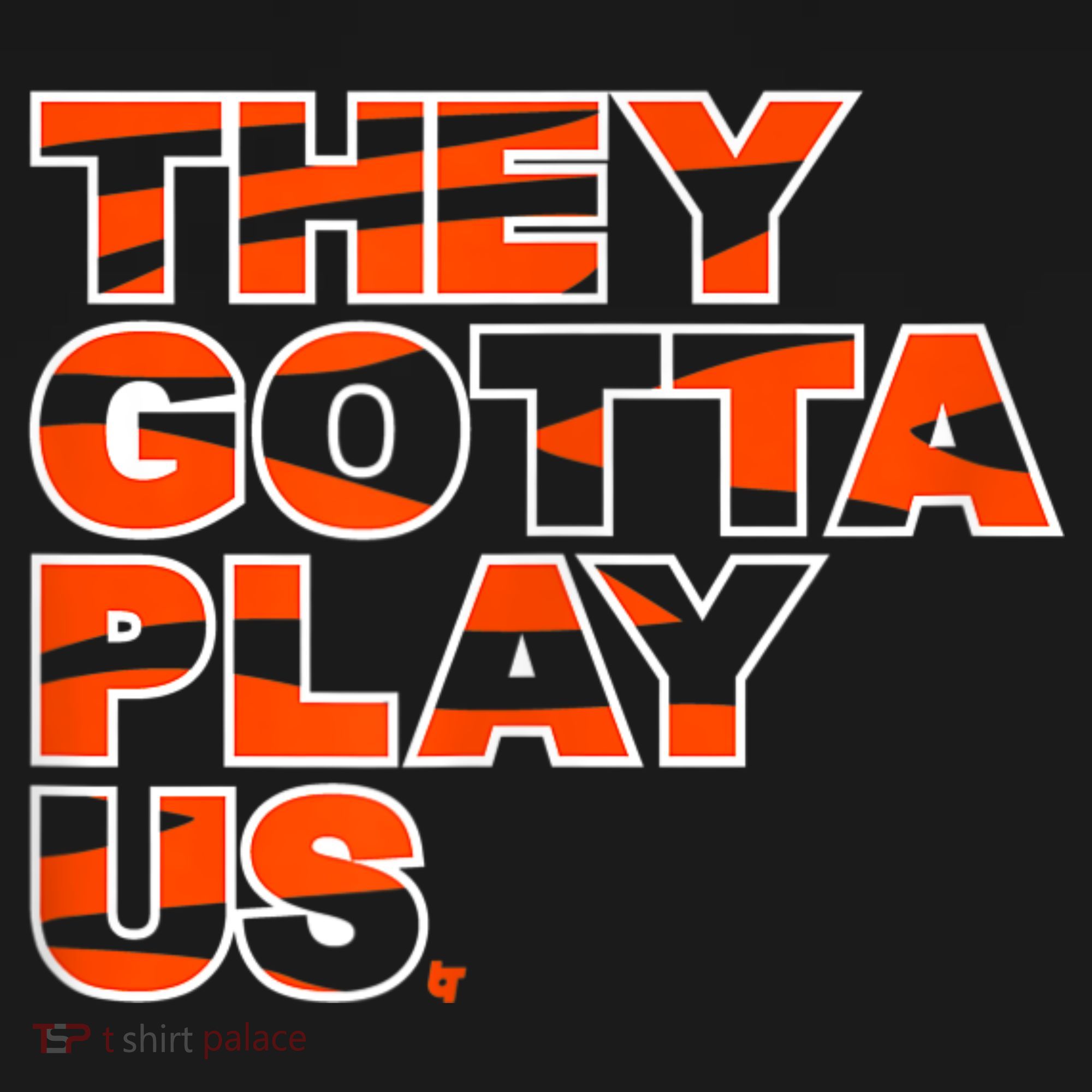 They Gotta Play Us Cincinnati Football Women's Hoodie