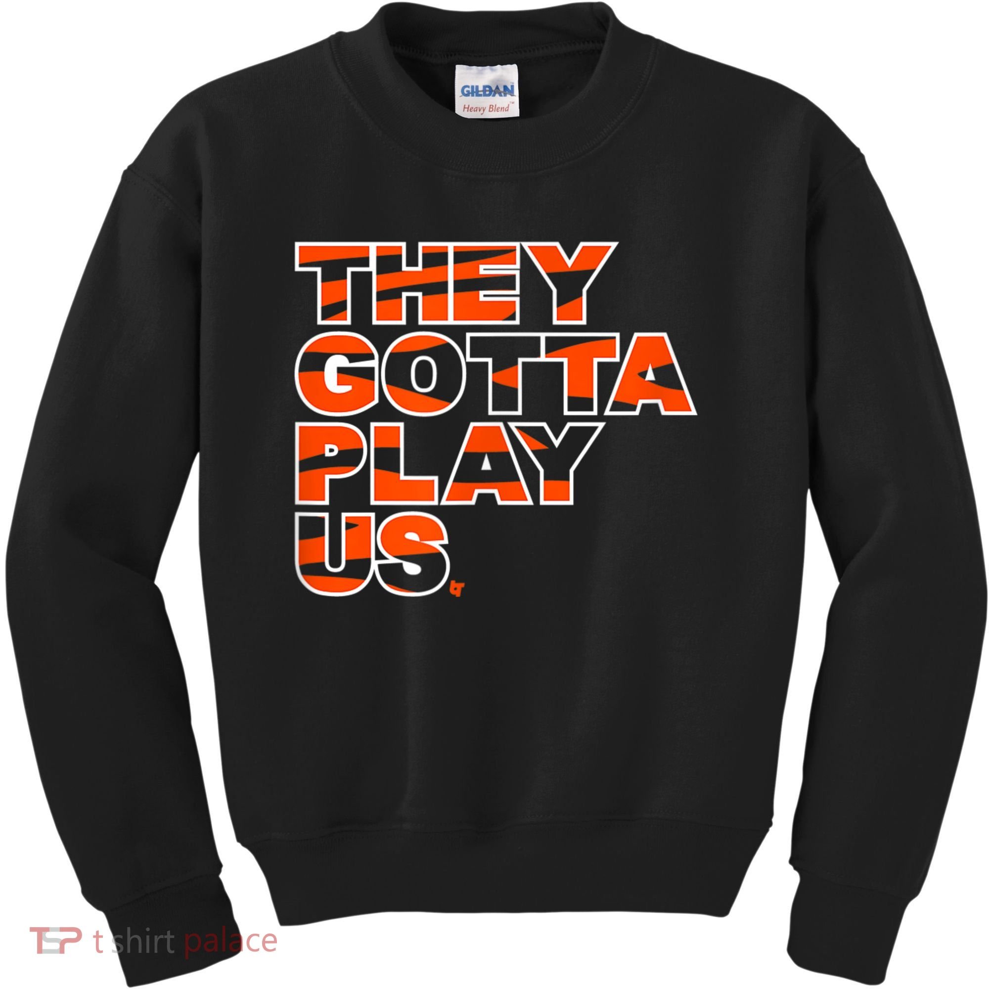 They Gotta Play Us Cincinnati Football Kids Sweatshirt