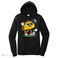 Taco Golf Player Cinco De Mayo Food Fiesta Mexican Golfer Women's Hoodie thumb 0