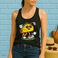 Taco Golf Player Cinco De Mayo Food Fiesta Mexican Golfer Women's Tank Top thumb 2
