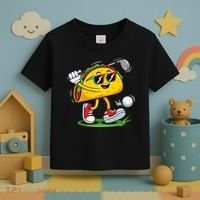 Taco Golf Player Cinco De Mayo Food Fiesta Mexican Golfer Toddler T-Shirt thumb 3