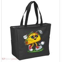 Taco Golf Player Cinco De Mayo Food Fiesta Mexican Golfer Tote Bag thumb 2