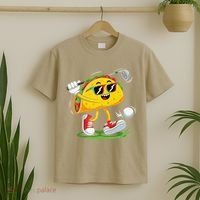 Taco Golf Player Cinco De Mayo Food Fiesta Mexican Golfer T-Shirt thumb 2