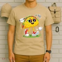 Taco Golf Player Cinco De Mayo Food Fiesta Mexican Golfer T-Shirt thumb 6