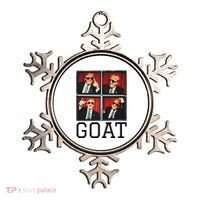 The Greatest President Photobooth Cool Donald Trump Goat Ornament thumb 0