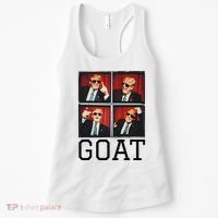 The Greatest President Photobooth Cool Donald Trump Goat Women's Tank Top thumb 0