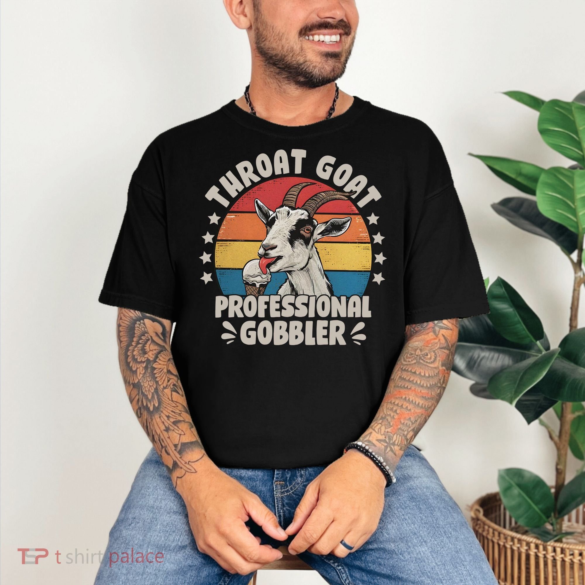 Throat Goat Professional Gobbler Funny Comfort Colors T-Shirt