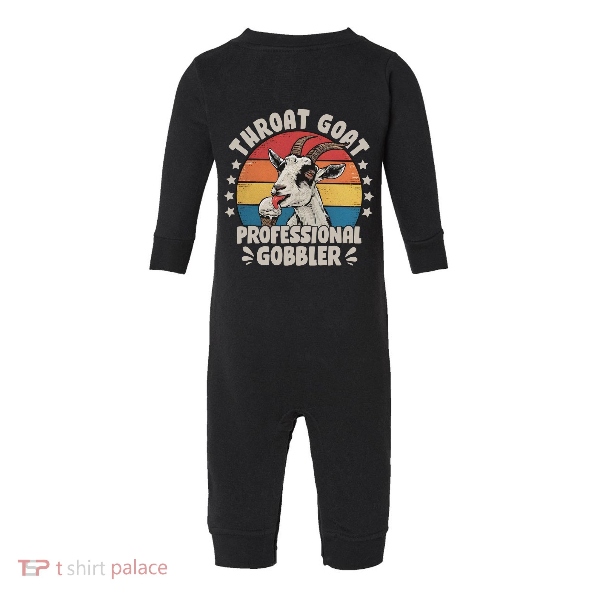 Throat Goat Professional Gobbler Funny Infant Fleece One Piece